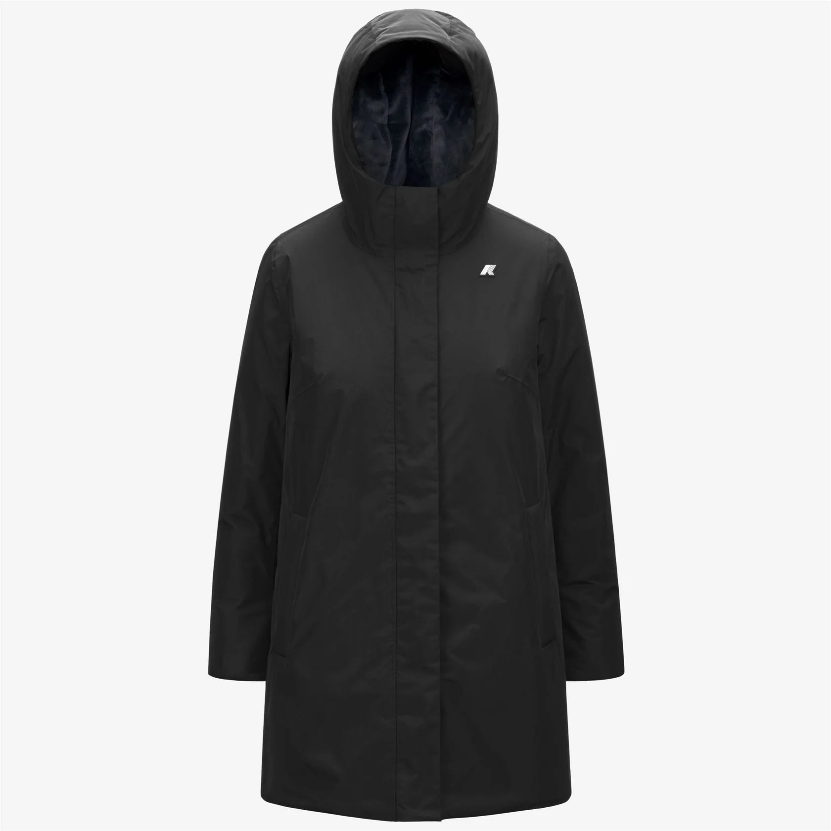 Parka K-Way Sophie Soft Touch Mamotta Noir 