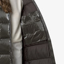 K-Way Doudoune Longue Femme Ruenne Thermo Pearly – Black Olive Combo | Imperméable, Chaud, Hiver, Durable