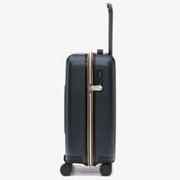 Valise K-Way Bleu Marine en Polycarbonate - Bagage Cabine Léger, Résistant et Design Urbain