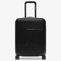 Valise K-Way Noir en Polycarbonate - Bagage Cabine Léger, Résistant et Design Urbain