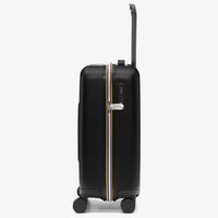 Valise K-Way Noir en Polycarbonate - Bagage Cabine Léger, Résistant et Design Urbain