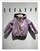 K-Way WARM Enfant Rose Pâle – Imperméable Coupe-Vent Fille et Garçon