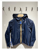 K-Way Claude Enfant Bleu Marine – Imperméable Coupe-Vent Légère