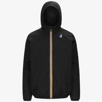 K-Way Le Vrai 4.0 Claude Mixte - Imperméable Warm Noir, Coupe-Vent Capuche, Hiver Automne, Tailles XS à 3XL