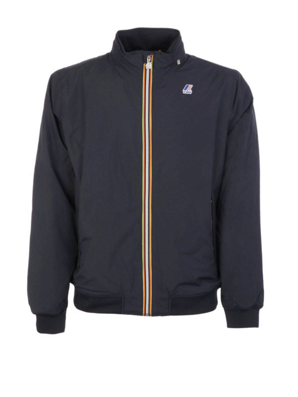 Veste K-Way Amaury Ripstop Prime Marmotta Homme Bleu Marine – Coupe-Vent Imperméable Respirant
