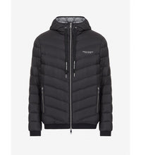Doudoune à capuche Armani Exchange Noir pour homme – Puffer jacket hiver légère et chaude