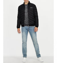 Doudoune Homme Armani Exchange Noir - Manteau Puffer Imperméable, Hiver, Confort Premium