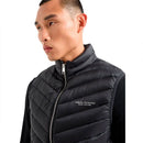 Doudoune sans Manches Homme Noir – Armani Exchange | Gilet Paquetable mi-saison