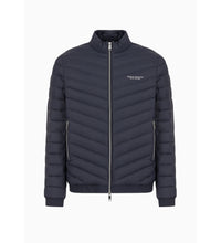 Doudoune Homme Armani Exchange Bleu Marine - Manteau Puffer Imperméable, Hiver, Confort Premium
