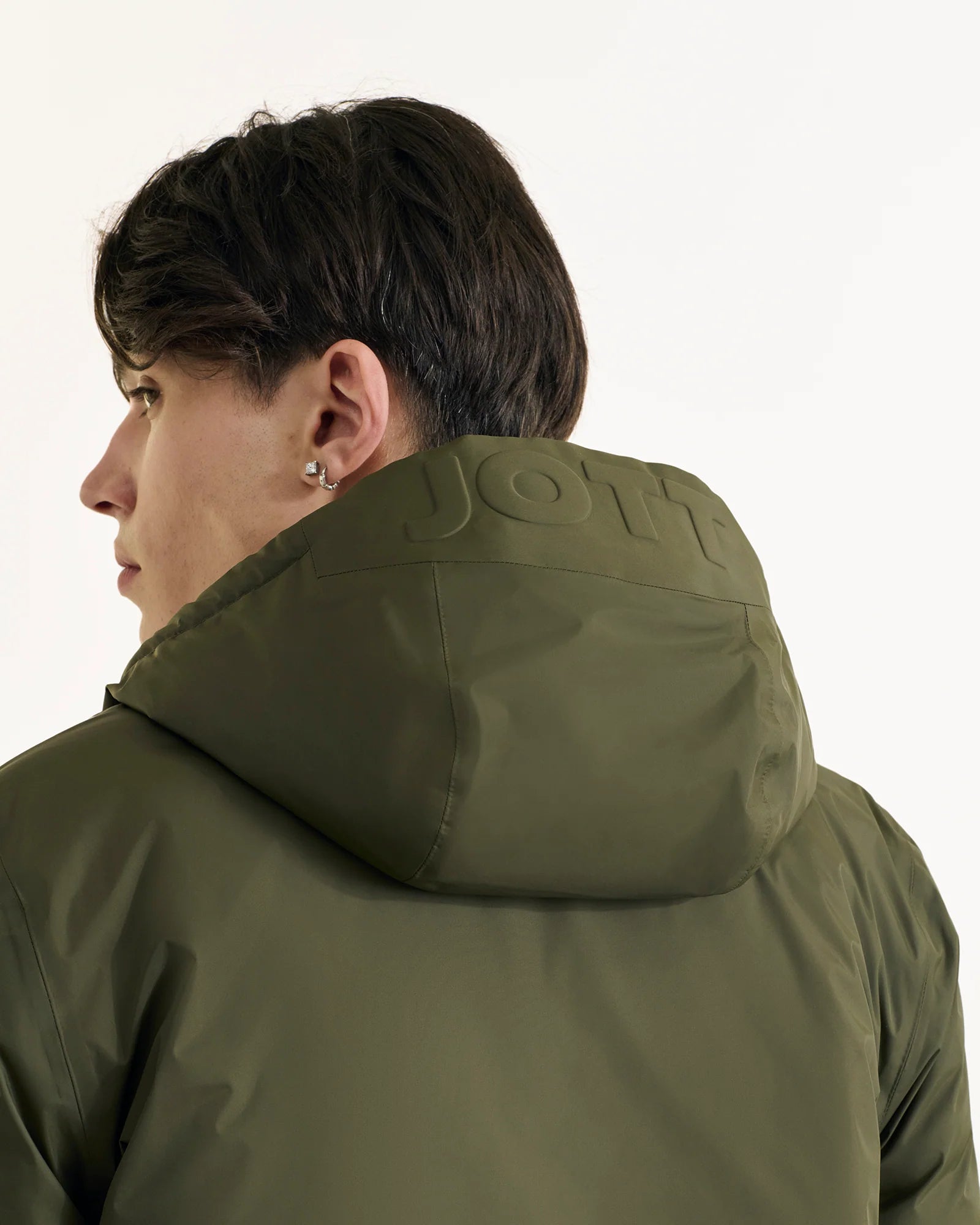 Jott Doudoune Bergen Réversible Homme Vert Army et beige  – Manteau Légère, Imperméable & Tendance | Urban Chic Boutiques