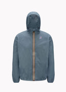 K-Way Le Vrai Claude 3.0 Mixte - Veste Imperméable Gris Everest, Coupe-Vent Paquetable Homme/Femme