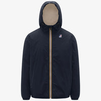 K-Way Le Vrai 4.0 Claude Orsetto Bleu Marine – Veste Imperméable Mixte, Chaude et Déperlante pour Homme et Femme