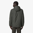 K-Way Le Vrai 4.0 Claude Orsetto Green Blackish – Veste Mixte Imperméable, Coupe-Vent, Hiver
