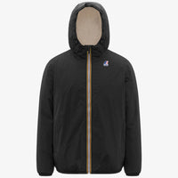 K-Way Le Vrai 4.0 Claude Orsetto Noir – Veste Mixte Imperméable & Coupe-Vent, Homme/Femme – Chaude, Capuche