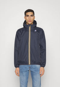 K-Way Le Vrai 3.0 Claude Warm Bleu Marine – Veste Mixte Imperméable et Coupe-Vent