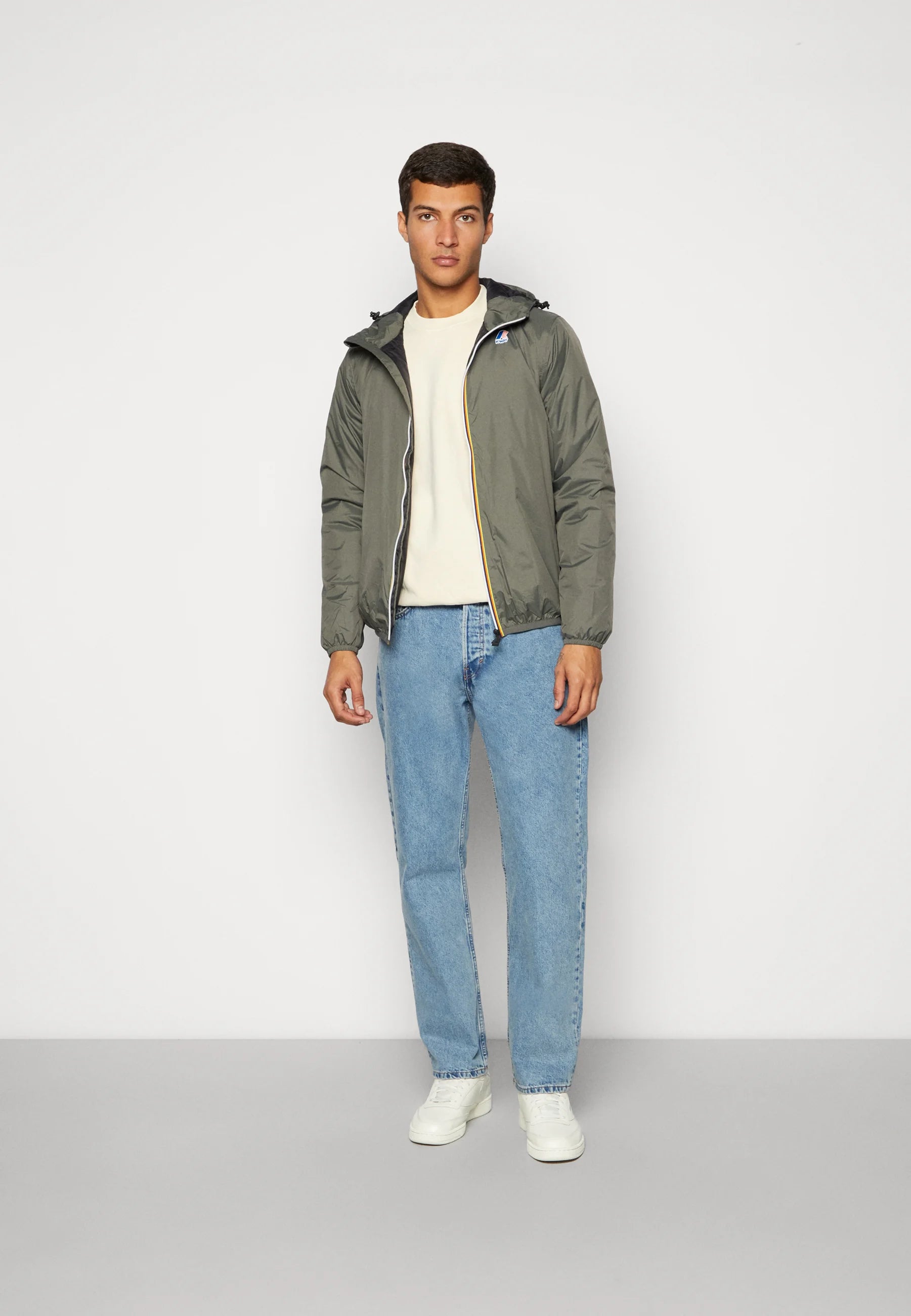 K-Way Le Vrai Claude 3.0 Warm Green Blackish – Veste Mixte Imperméable Hiver