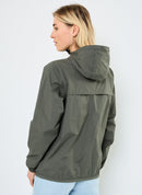 K-Way Le Vrai Claude 3.0 Warm Green Blackish – Veste Mixte Imperméable Hiver