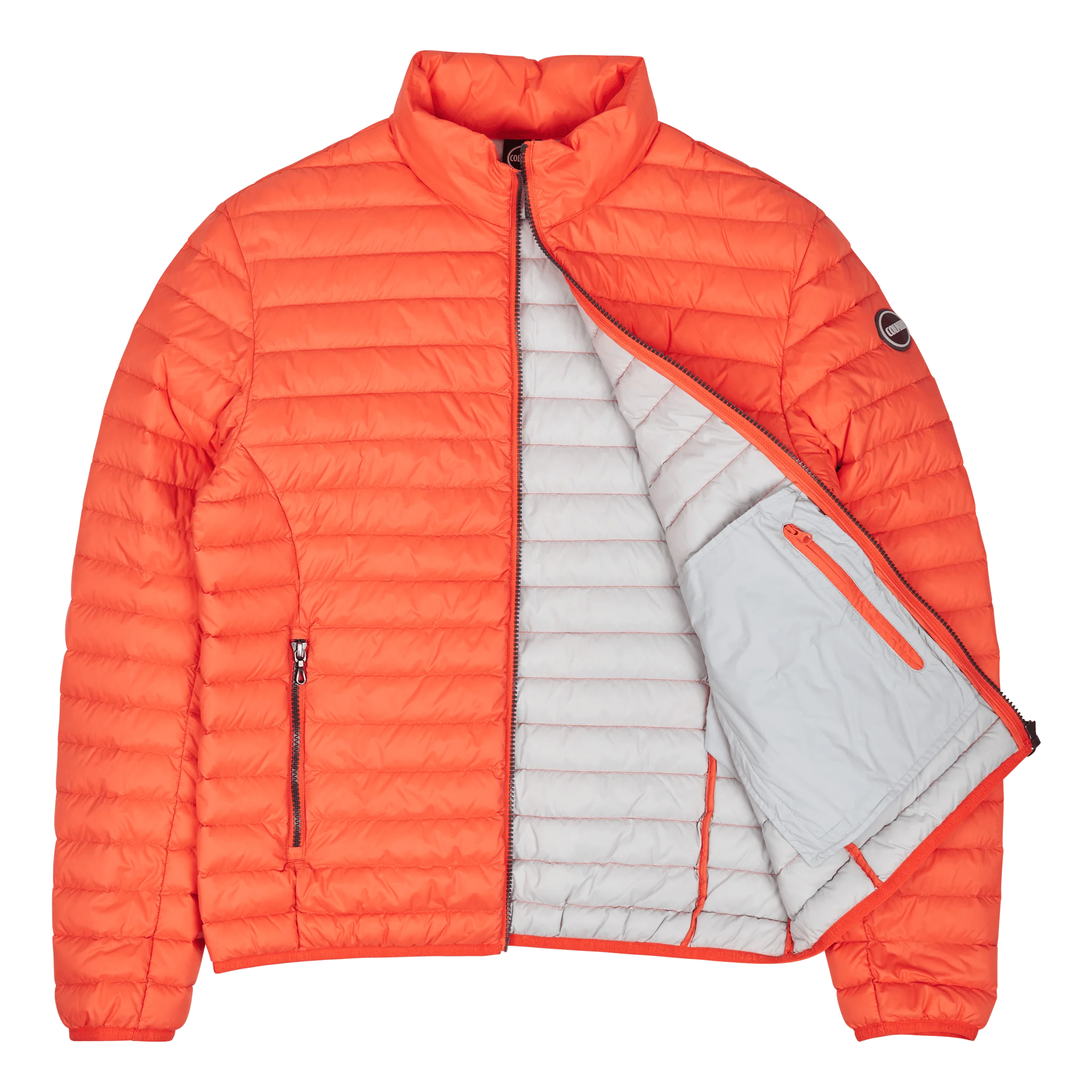 Doudoune Colmar Orange Fluo Homme – Puffer Jacket Chaude, Hiver, Grand Froid