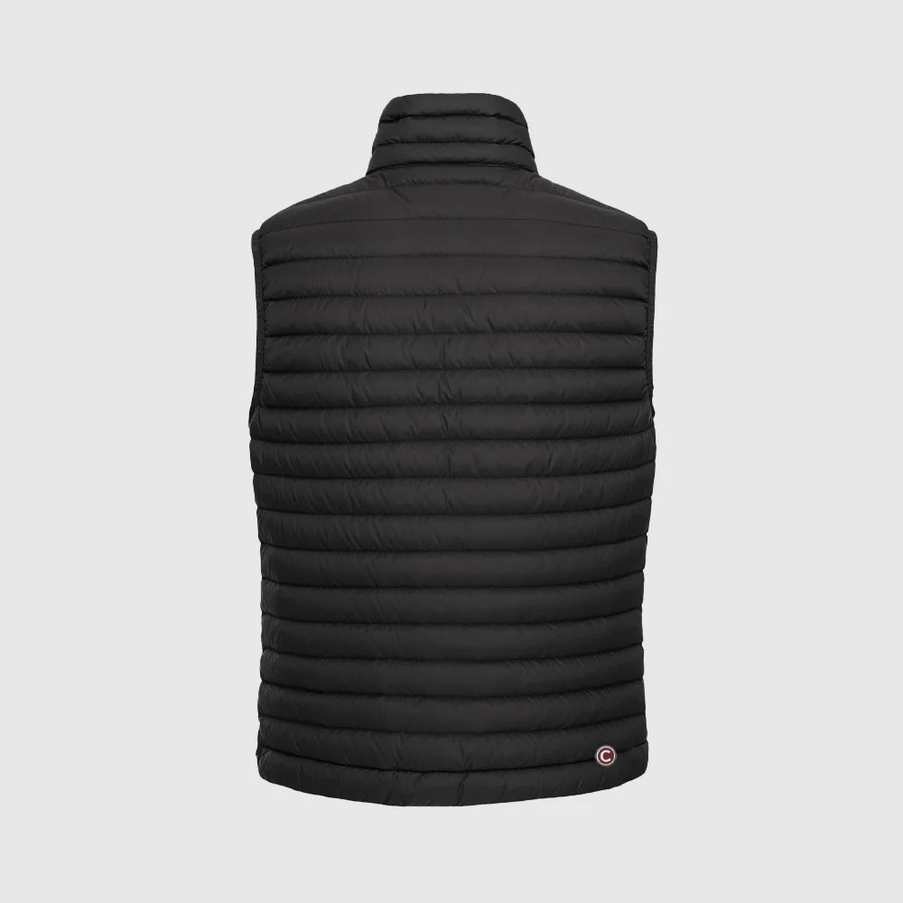 Doudoune sans manches Colmar noire pour homme – Veste légère, matelassée, hiver, mode urbaine