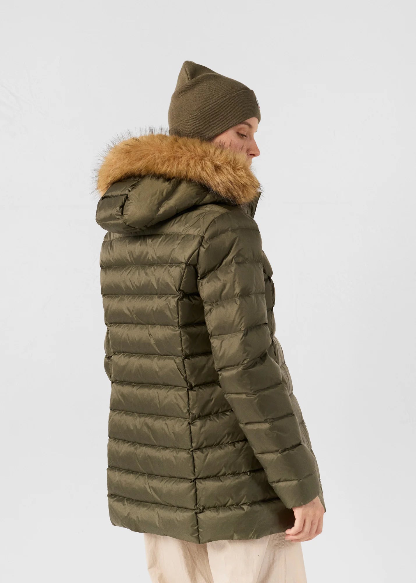 Doudoune grand froid femme Perle longue - JOTT