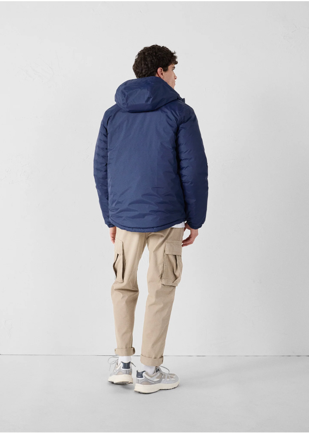 Doudoune homme JOTT BRUMMEN marine vue dos