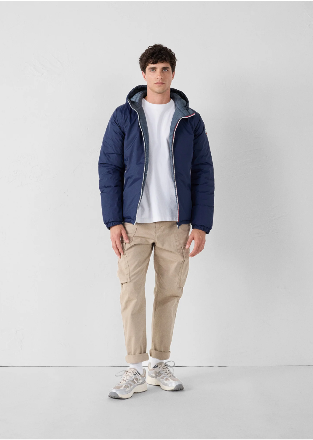 Look complet avec doudoune BRUMMEN réversible homme JOTT