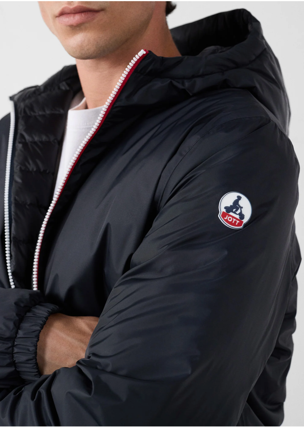 Doudoune longue réversible noire ASSEN homme JOTT le havre