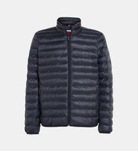 Doudoune Tommy Hilfiger Homme Bleu Marine – Capuche, Légère & Chaude, Hiver Urbain