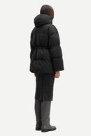 Doudoune Femme Samsoe Samsoe Hana Drawstring Noir - Parka Hiver Premium