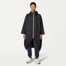 K-Way Le Vrai 3.0 Rennes black pure - Cape imperméable unisexe