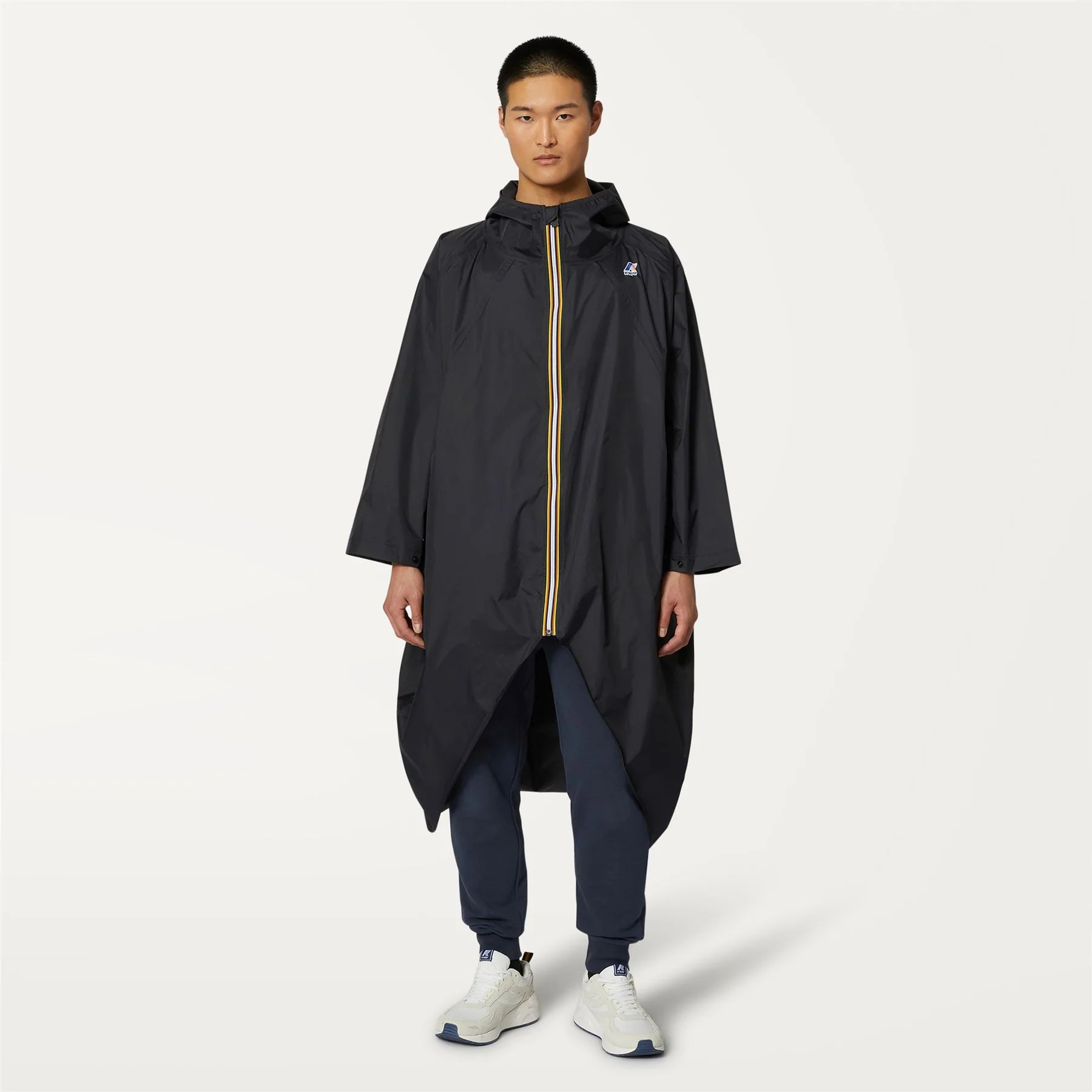 K-Way Le Vrai 3.0 Rennes black pure - Cape imperméable unisexe