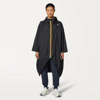 K-Way Le Vrai 3.0 Rennes black pure - Cape imperméable unisexe