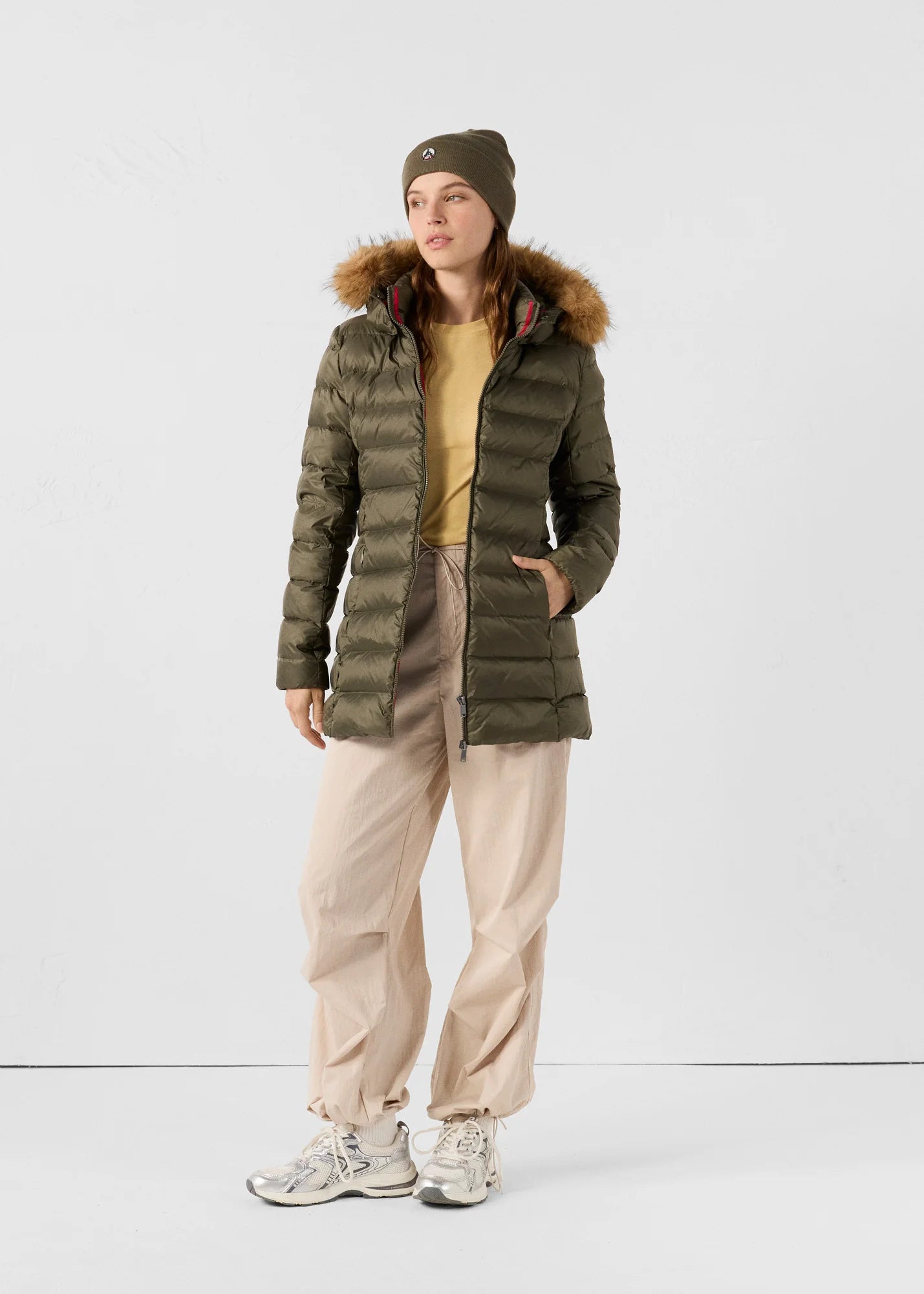 Doudoune grand froid femme Perle longue - JOTT