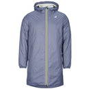 Kway Le Vrai Eiffel 3.0 Orsetto Bleu Gris Mixte – Veste Imperméable, Coupe-Vent, Chaude pour Homme et Femme