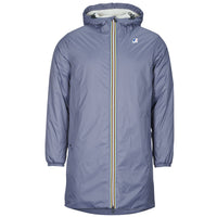 Kway Le Vrai Eiffel 3.0 Orsetto Bleu Gris Mixte – Veste Imperméable, Coupe-Vent, Chaude pour Homme et Femme
