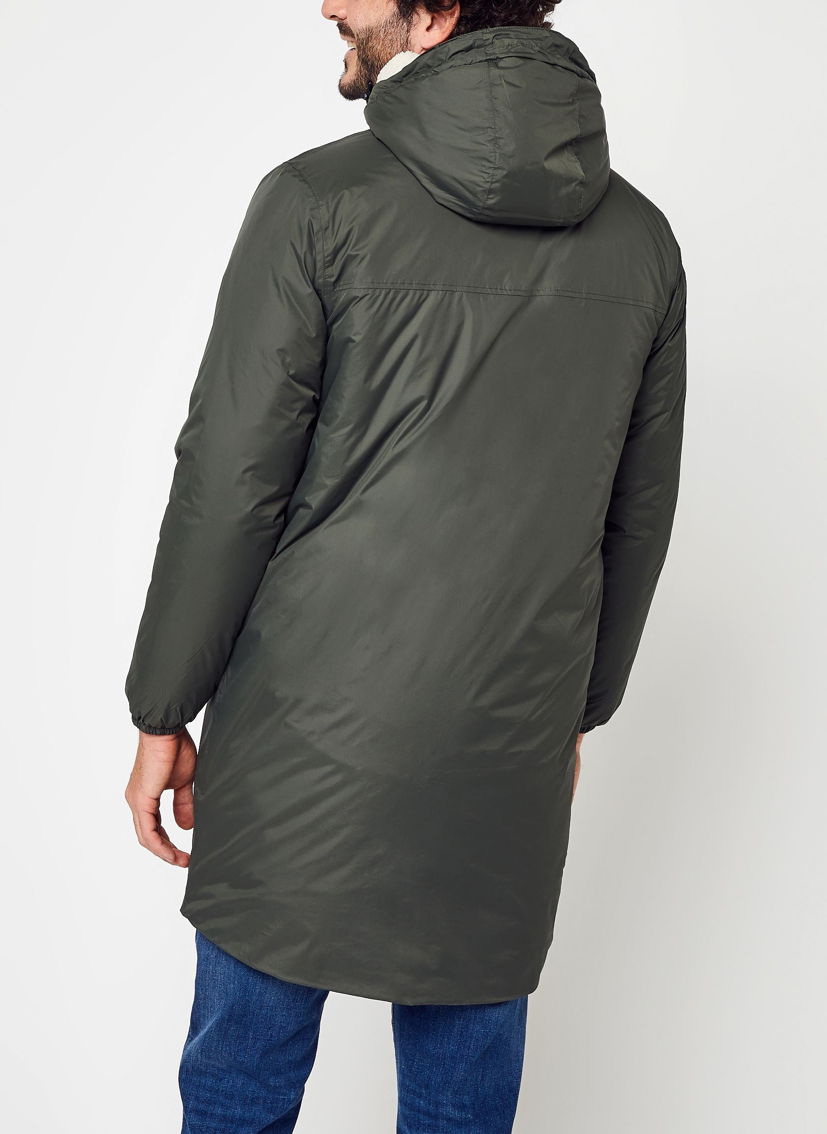 K-Way Le Vrai 3.0 Eiffel Orsetto Green Blackish Mixte – Veste Imperméable et Coupe-Vent