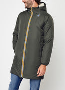 K-Way Le Vrai 3.0 Eiffel Orsetto Green Blackish Mixte – Veste Imperméable et Coupe-Vent