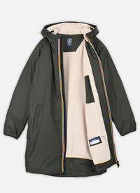 K-Way Le Vrai 3.0 Eiffel Orsetto Green Blackish Mixte – Veste Imperméable et Coupe-Vent