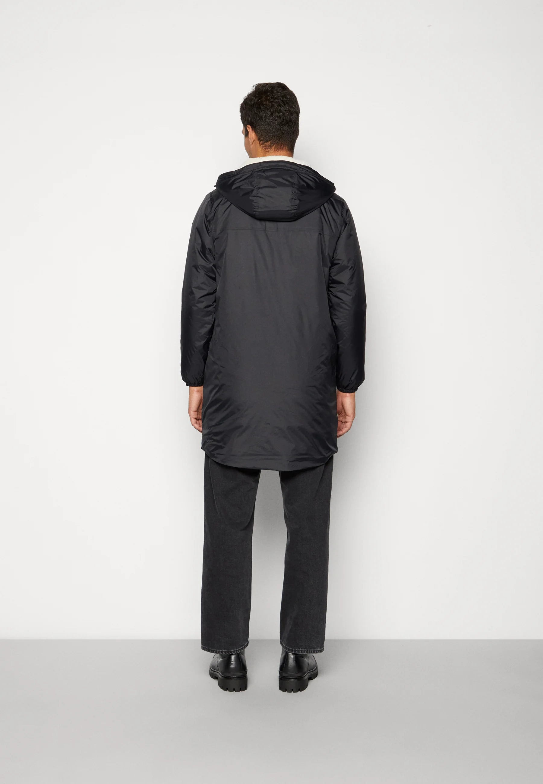 K-Way Le Vrai 3.0 Eiffel Orsetto Noir – Veste Imperméable Mixte, Coupe-Vent Chaude, Homme Femme