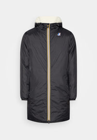 K-Way Le Vrai 3.0 Eiffel Orsetto Noir – Veste Imperméable Mixte, Coupe-Vent Chaude, Homme Femme