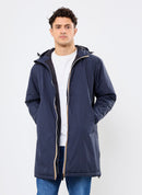 K-Way Le Vrai 3.0 Eiffel Warm Bleu Marine – Veste Imperméable Mixte, Coupe-Vent, Toutes Tailles
