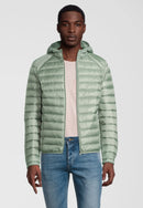 Jott Nico Mineral Green – Doudoune Homme Légère et Déperlante | Manteau Puffer Hiver