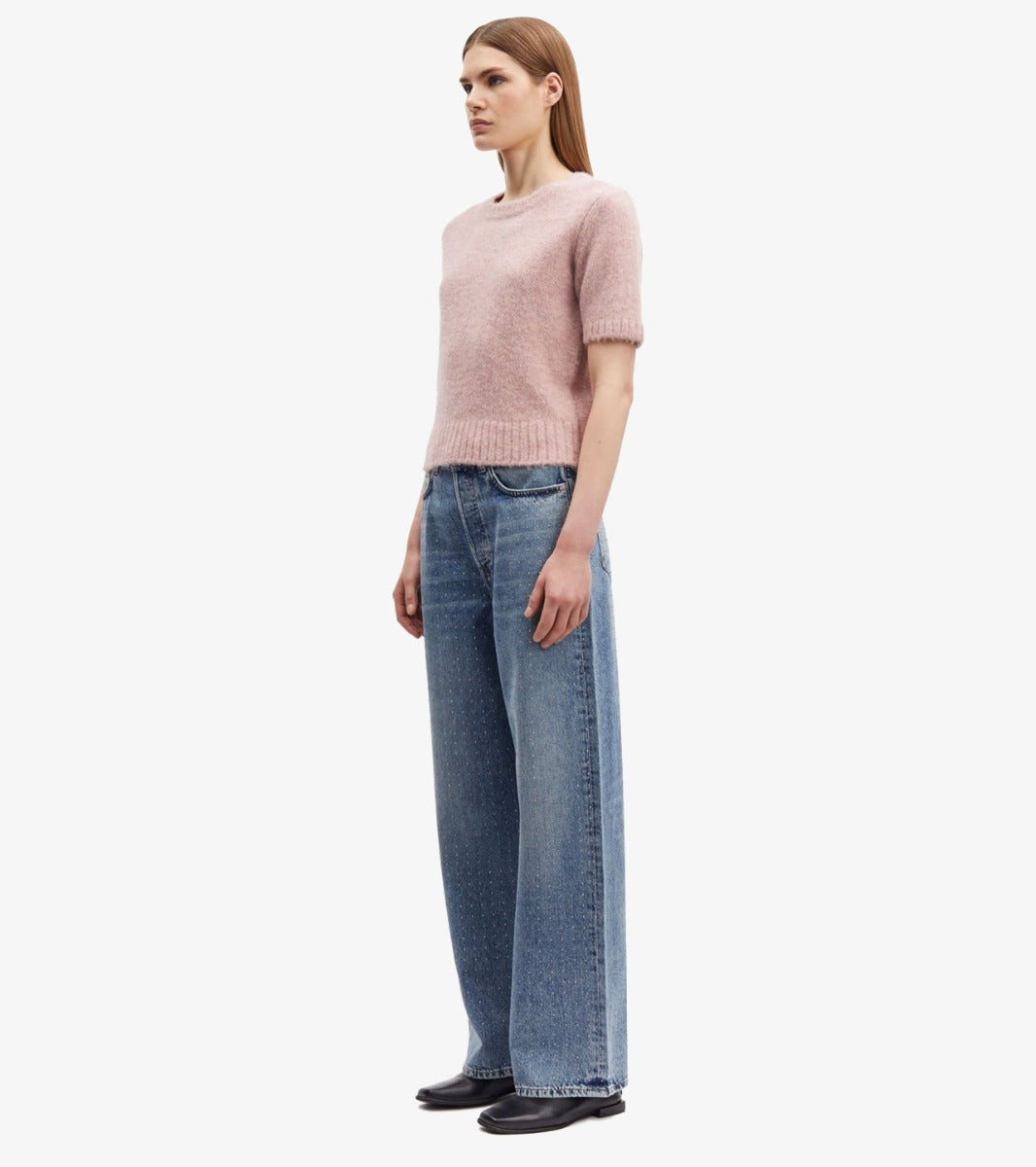 Top en Laine Samsoe Rose Dieppe 