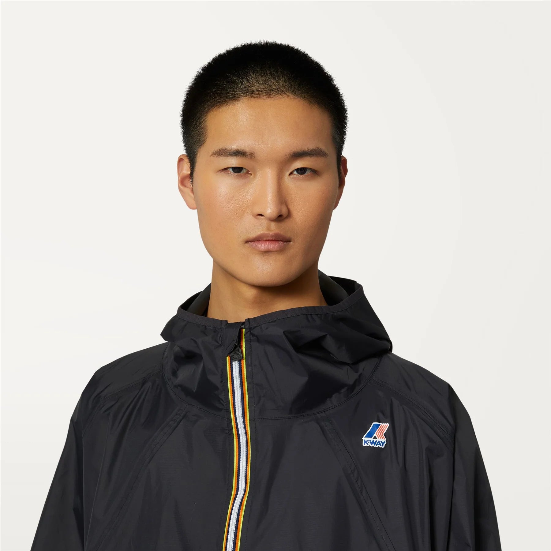 K-Way Le Vrai 3.0 Rennes black pure - Cape imperméable unisexe