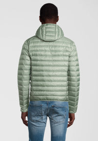 Jott Nico Mineral Green – Doudoune Homme Légère et Déperlante | Manteau Puffer Hiver