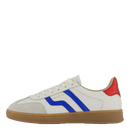 Basket femme bleu blanc rouge en cuir – Gant Cuzima confortable, respirante, style casual