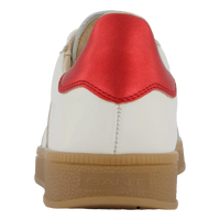 Basket femme bleu blanc rouge en cuir – Gant Cuzima confortable, respirante, style casual