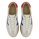 Basket femme bleu blanc rouge en cuir – Gant Cuzima confortable, respirante, style casual