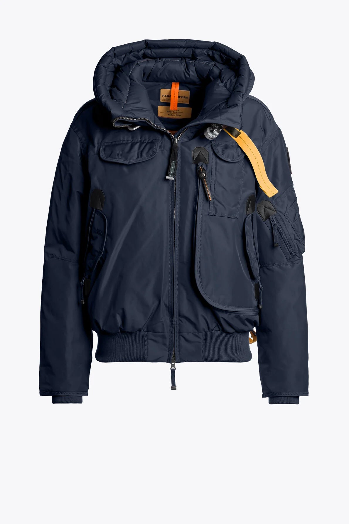 Doudoune femme Parajumpers Gobi bleu marine – Manteau chaud hiver, coupe-vent, capuche
