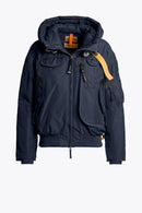 Doudoune femme Parajumpers Gobi bleu marine – Manteau chaud hiver, coupe-vent, capuche